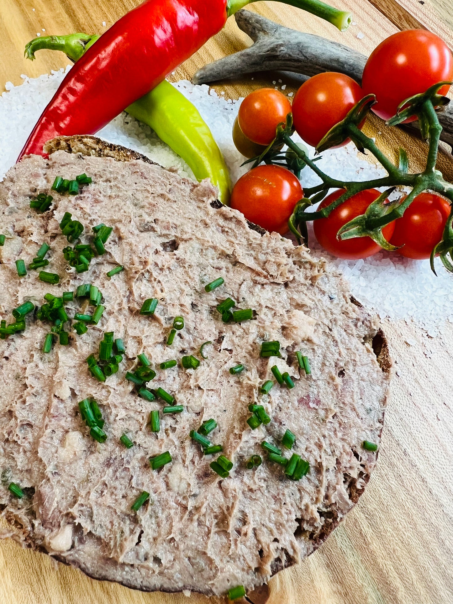 Wildleberpastete Rustikal