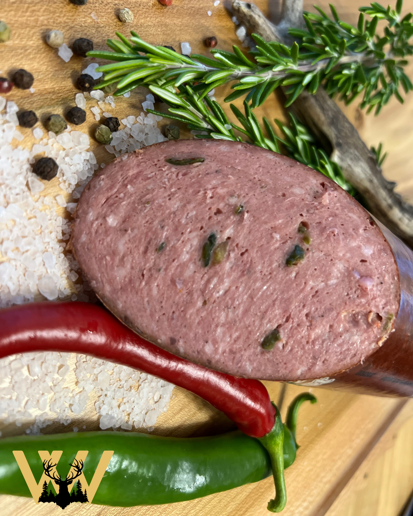 Weidmannswurst mit Chili